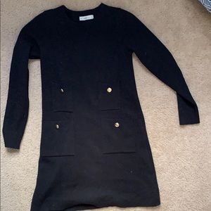 Zara Black Knit Dress
